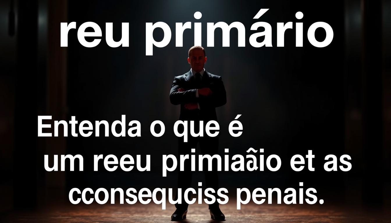 Entenda o que é um réu primário e as consequências penais