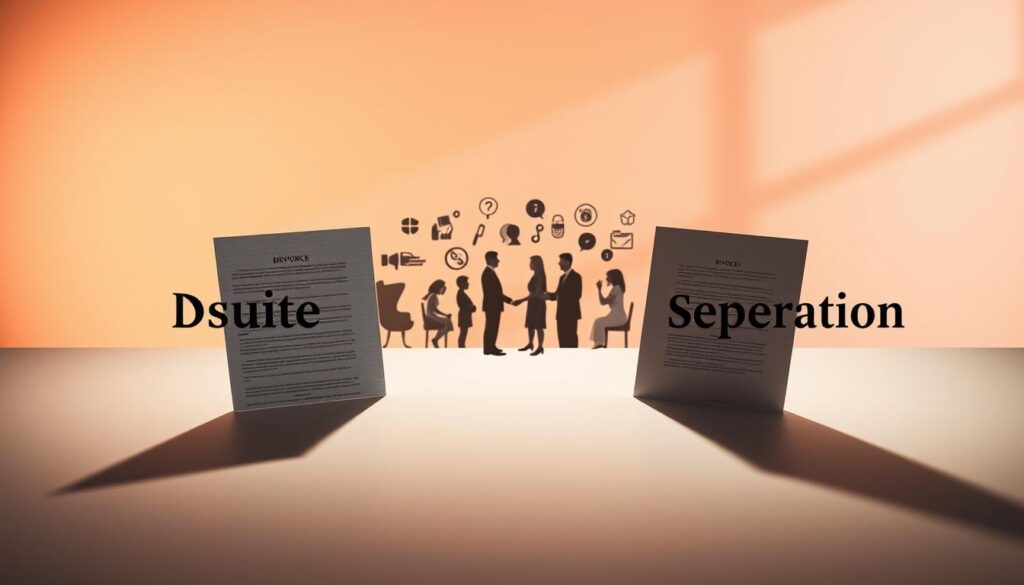 Diferenças entre desquite, divórcio e separação Diferenças entre desquite, divórcio e separação