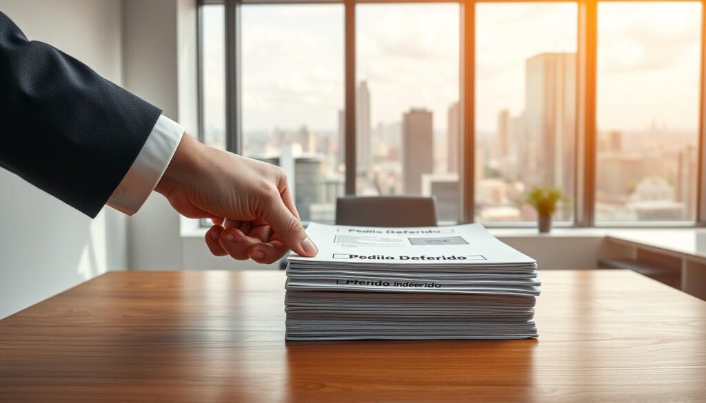 O que significa pedido deferido e indeferido?