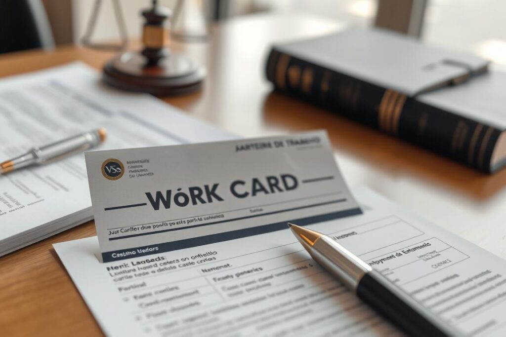 Carteira de trabalho e documentos trabalhistas em escritório de advogado no Rio de Janeiro Carteira de trabalho e documentos trabalhistas em escritório de advogado no Rio de Janeiro