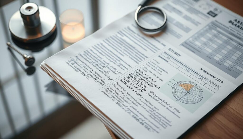 Laudo médico com diagnóstico detalhado Laudo médico com diagnóstico detalhado