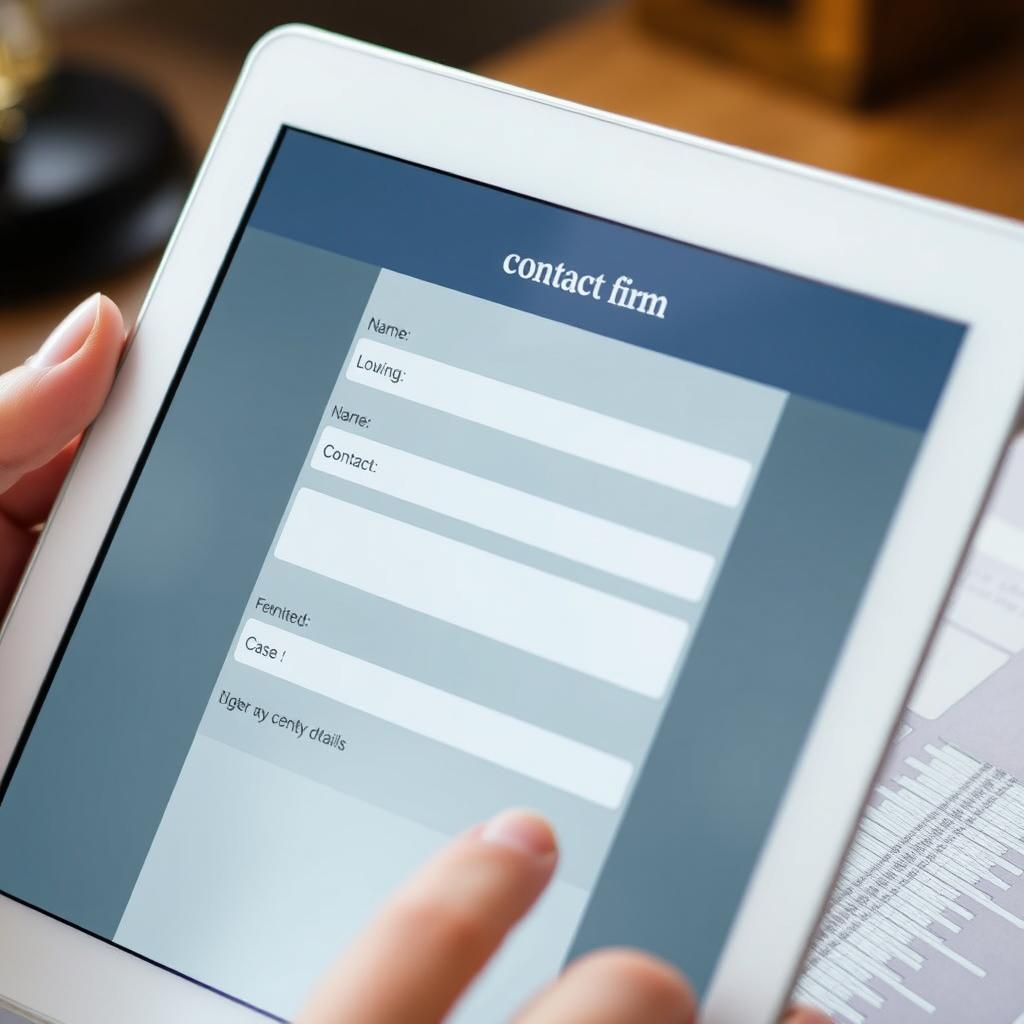 Formulário online para contato com advogado trabalhista Formulário online para contato com advogado trabalhista