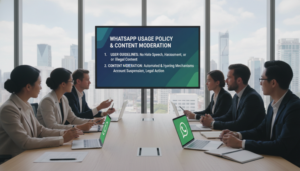 política de uso do WhatsApp e moderação de conteúdo política de uso do WhatsApp e moderação de conteúdo