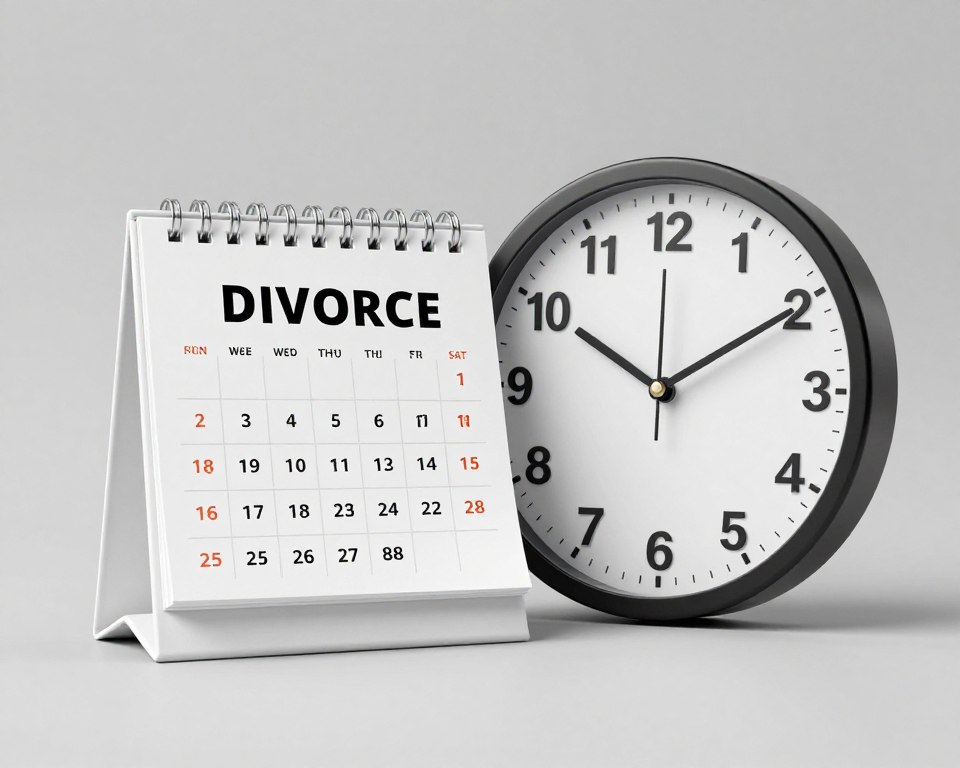 calendário e relógio simbolizando tempo do processo de divórcio calendário e relógio simbolizando tempo do processo de divórcio