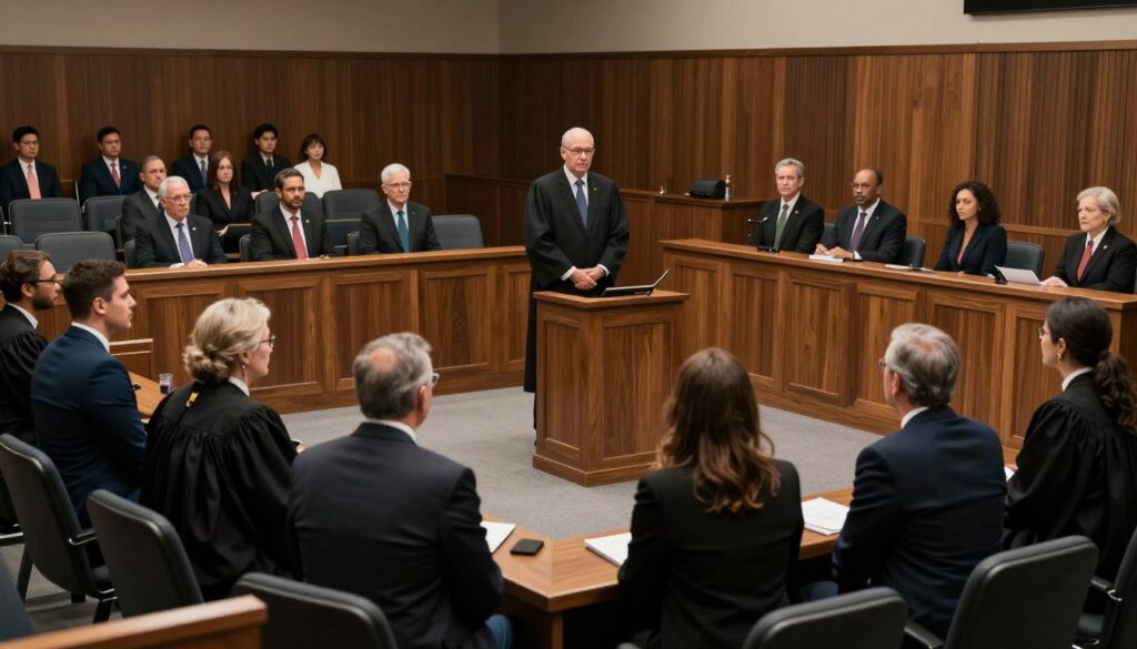 Como funciona uma audiência judicial?