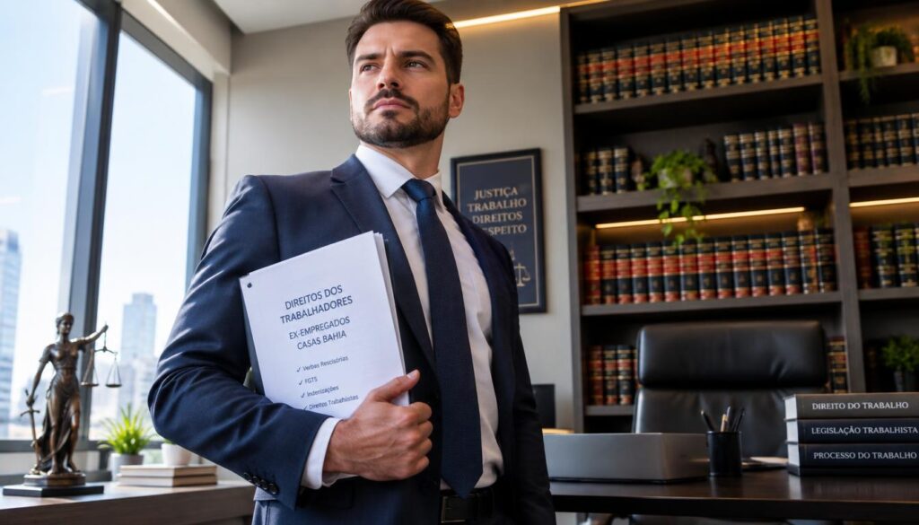 advogado direitos ex-funcionário Casas Bahia