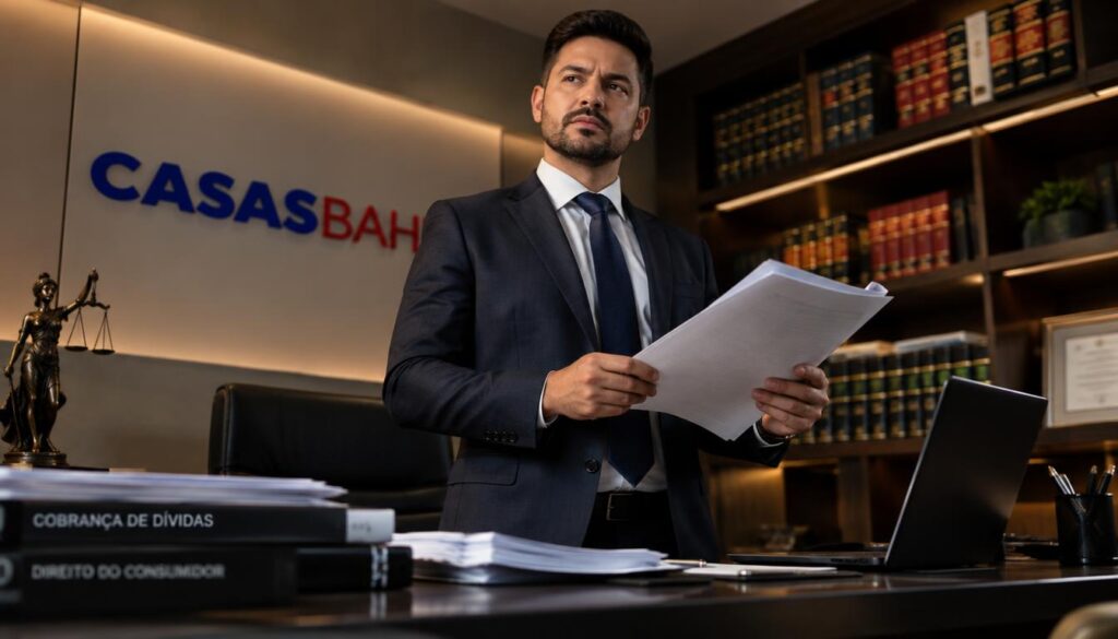 advogado para cobrar Casas Bahia