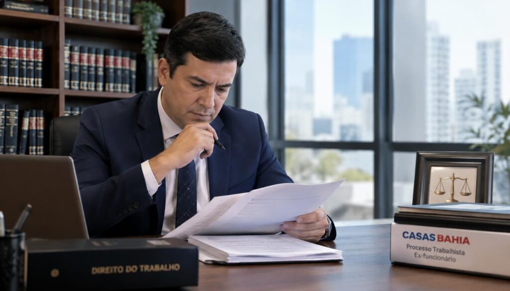 advogado para ex-funcionário Casas Bahia