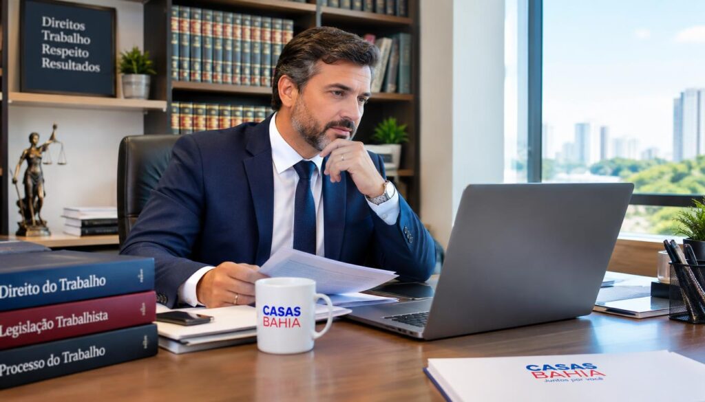 advogado para funcionário Casas Bahia